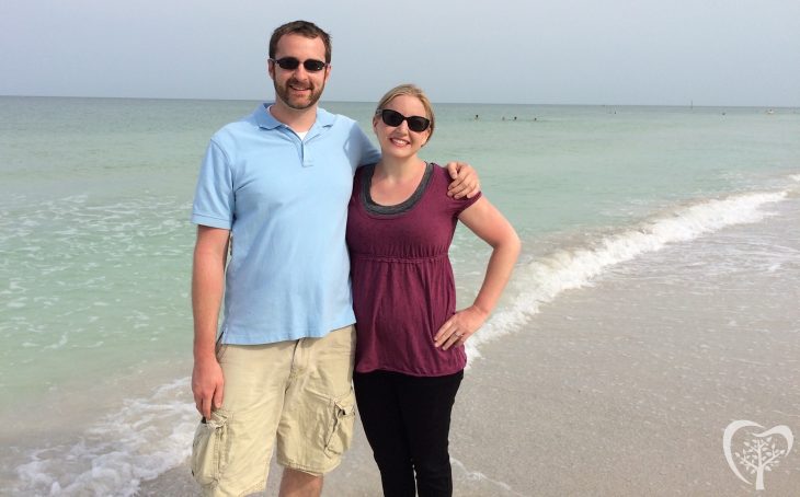 Dr. Draper and Mrs. Draper at Clearwater Beach